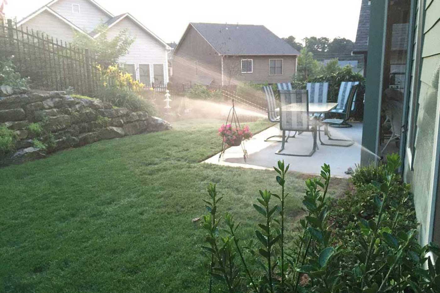 Irrigation service by COF